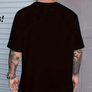 Büyük Beden Erkek "Whatever" Baskılı Tişört