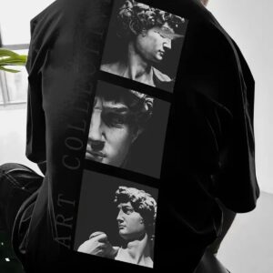 Erkek Sokak Stili Bol Tişört